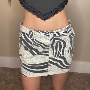 Target zebra skirt